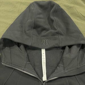 Lululemon full zip cropped hoodie